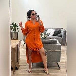 ZARA Linen OVERSIZED Dress